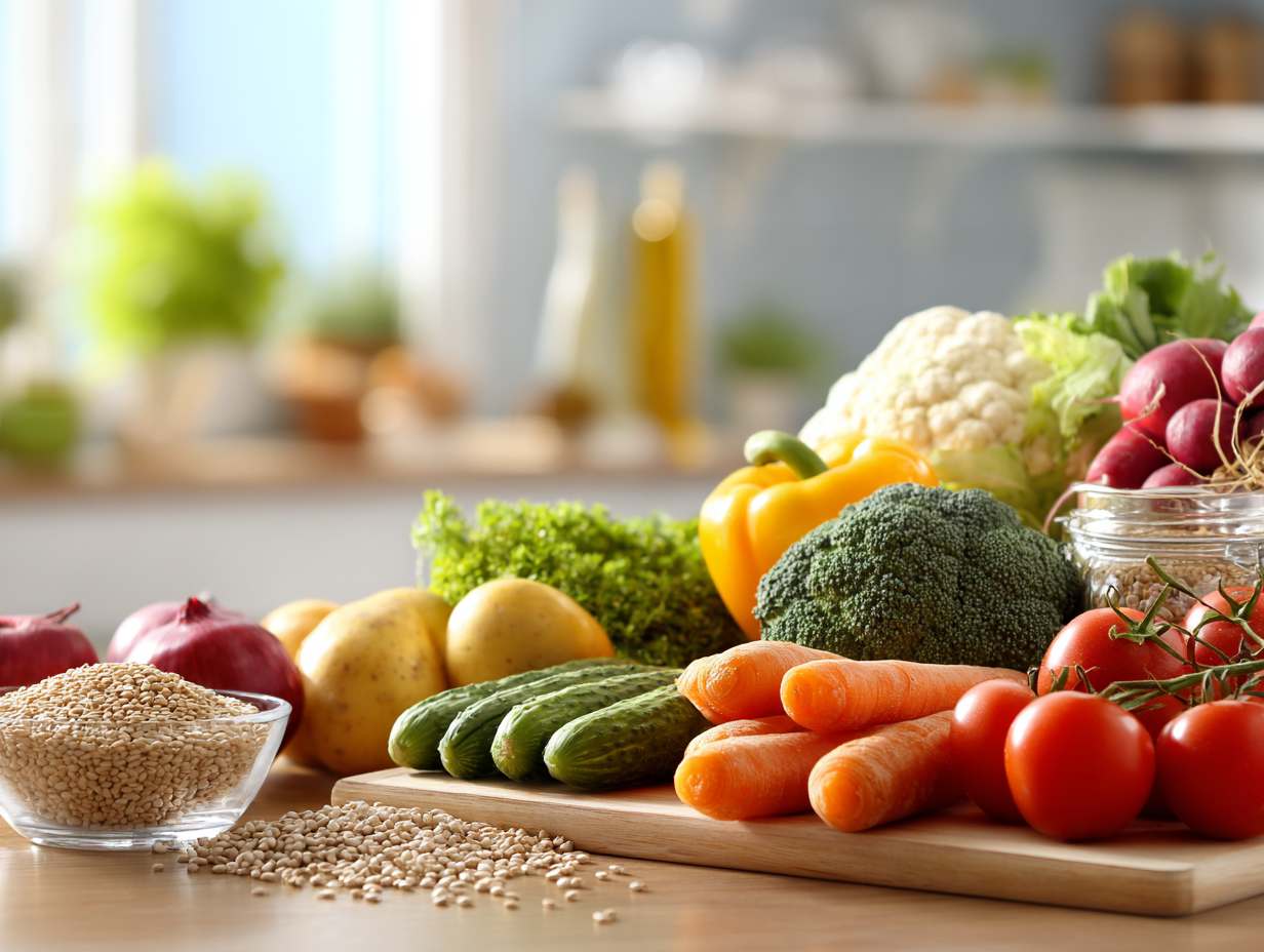 Свіжі продукти та збалансоване харчування